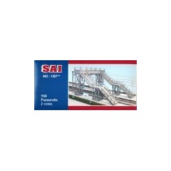 SAI maquette 110 - Passerelle pour pietons - HO