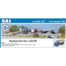 SAI 168 - Station service AZUR 1950/60 - HO