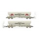 JOUEF HJ6132 - lot de 2 Wagons trémie céréalier BANETTE LEMANISIER - HO