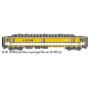 LS models - LSM 40438 - POSTAL car OCEM amarillio PTT, "SNCF" - HO