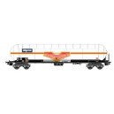 LS Models - LSM 30155 Tank car UAS blanc bandeau orange ALGECO - HO