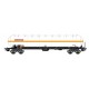 LS Models - LSM 30156 Tank car UAS blanc bandeau orange NACCO - HO