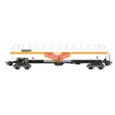  LS Models - LSM 30186 WAGON blanco tanque UAS naranja diadema Millet - HO