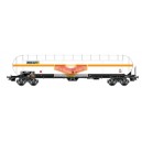 LS Models - LSM 30186 WAGON citerne UAS blanc bandeau orange MILLET - HO