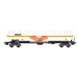  LS Models - LSM 30186 WAGON blanco tanque UAS naranja diadema Millet - HO