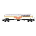 LS Models - LSM 30189 WAGON citerne UAS blanc bandeau orange SATI NAPHTACHIMIE - HO