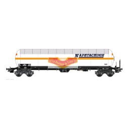 LS Models - LSM 30189 Tank car UAS blanc bandeau orange SATI NAPHTACHIMIE - HO