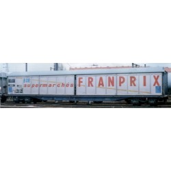 Wagon couvert “Franprix” jouef HJ6013 HO