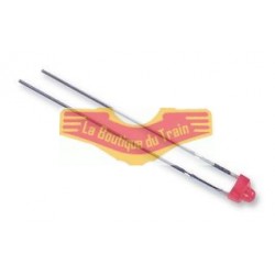LED rouge 2mm pour eclairage de train miniature JOUEF CC6505 CC72001 CC41001- HO LED rouge 2mm pour eclairage de train miniature JOUEF CC6505 CC72001 CC41001- HO
