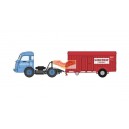 REE modeles CB006 - Truck Panhard Movic "APTM" roll trailer "SOBOTRAF" - HO