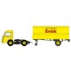 REE modeles CB016 - Truck Panhard Movic and roll trailer "Kodak" - HO