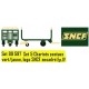 LS models - LSM 89597 - Set de 5 chariots postaux VERT-jaune ep 4 - HO