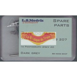 LS models - 89207 - 1 pantographe 25000V - echelle HO 