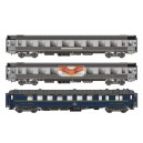 LS models - LSM 41103 - Set of 3 passenger Cars Mistral 56 ep 3 - HO Scale