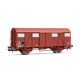 JOUEF HJ6122 - Wagon couvert G4 a frises ep III SNCF - HO