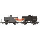 REE WB195 - 2 wagons CITERNE Chassis OCEM 19 TOTAL Ep III - HO