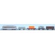 Coffret de départ P1006 BB67400 et 4 wagons - PIKO SAI - HO