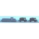 Start SET P1077 - BB66000 and 2 TANK wagon - PIKO SAI - HO