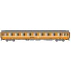 LS models 40351 - Coches corail VSE A9U orange logo encadré - HO
