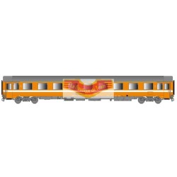 LS models 40352 - Coches corail VSE A9U orange logo encadré - HO