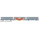 LS-models LSM-30660 - Set de 3 vagones EVS "EVS" - SNCF - HO