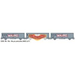 LS-models LSM-30665 - Set de 3 wagons couverts EVS "MAURO" - SNCF - HO
