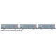 LS-models LSM-30656 - Set de 3 wagons couverts EVS "SIMCA" - SNCF - HO