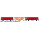 LS-models LSM-30662 - Set de 3 vagones EVS amarillo y negro - SNCF - HO
