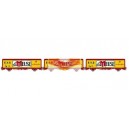 LS MODELS LSM-30667 Set de 2 vagones EVS LAMEUSE ep 4 - SNCF - HO