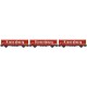 LS MODELS LSM-30666 Set de 3 vagones EVS KRONENBOURG ep 4 - SNCF - HO