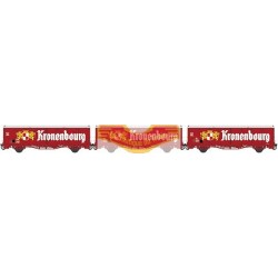 LS models LSM-30657 Set of 2 wagons EVS KRONENBOURG ep 4-5 - SNCF - HO