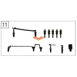 roco RS-106350 - aisladores fijados para BB22000 locomotora (72636) - HO