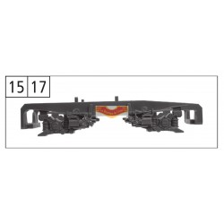 roco RS112515 - 1X bogie (2 side) de loco A1A A1A 68000 - HO