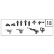 roco RS-131395 - insulators set for loco CC6500 (72614) - HO