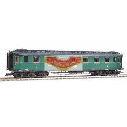 FLEISCHMANN 515102 - Voiture voyageur mixte 1/2 classe a 6 essieux SNCB-NMBS - HO