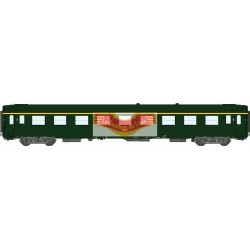 REE vb065 - passenger car UIC A9 Green Celtic ep4 - HO