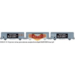 LS MODELS LSM-30655 Set de 2 vagones EVS VALLIER-VICHER ep 3 - SNCF - HO