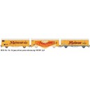 LS-models LSM 30651 Set de 3 wagons EVS METEOR ep 4 - SNCF - HO