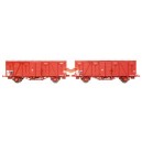 LS models LSM-30504 2 Wagon COVERED MURPHY UIC red, SNCF, ep 3 - HO