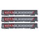 LS models LSM-48112 SET of 3 passenger cars MOSCOW-PARIS, ep 6 - HO