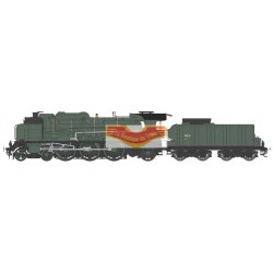 REE MB040 - Locomotive Vapeur 231D181 SUD EST CLERMONT EP3 - HO 