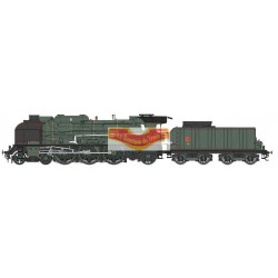 REE MB038S - Steam Locomotive 231G18 DCC SOUND NEVERS - EP3 - HO