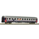 Fleischmann 814486 - coche de pasajeros de 2ª clase SNCB Eurofima - Escala N 1/160