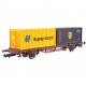 JOUEF HJ6143 - flat Wagon SNCF 2 conteneurs - HO