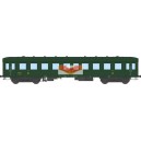 REE modeles vb36102 - coche de passajeros bastille ex allemande pullman ep3b - HO