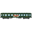 REE modeles vb36103 - passenger car bastille ex allemande pullman ep3b - HO