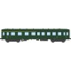 REE modeles vb36109 - Voiture voyageur bastille ex allemande pullman ep3b - HO