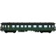 REE modeles vb36126 - Voiture voyageur bastille ex allemande pullman ep3A - HO