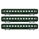 REE modeles VB-132 - COFFRET 3 VOITURES DEV AO Courtes Ep.IV Logo encadré jaune -HO