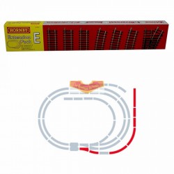 Jouef Hornby R8225 - Coffret de rails E - rails et aiguillages - HO